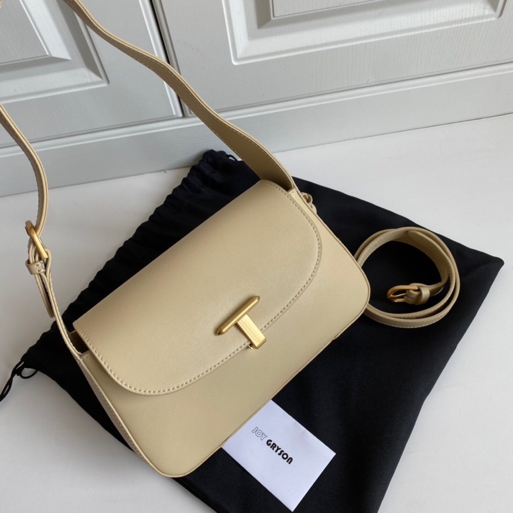 Joy Gryson Tribeca Shoulder Bag-Butter